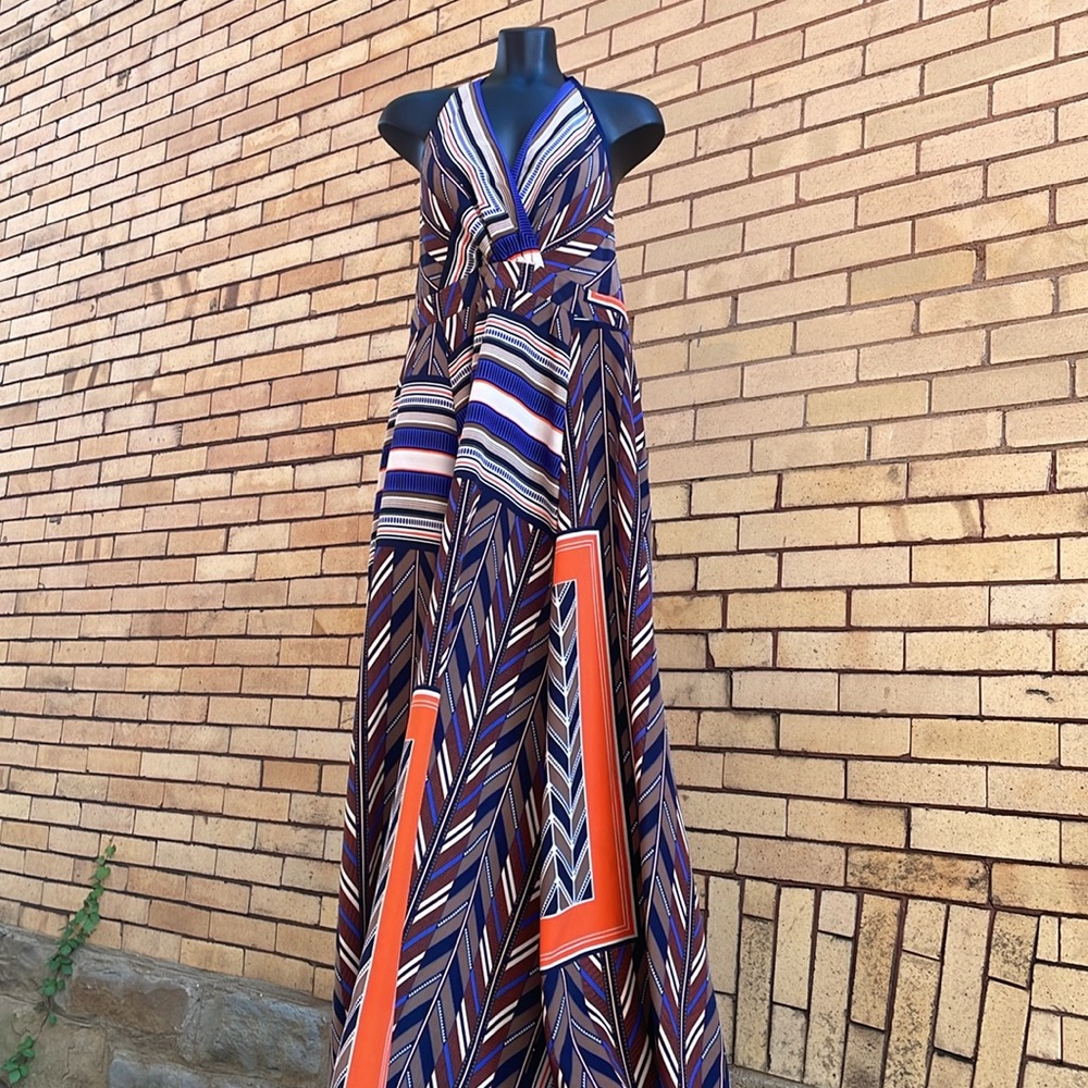 jessica simpson halter maxi dress Jessica Simpson | Dresses | Jessica Simpson Navy And White Halter Maxi Dress Size L